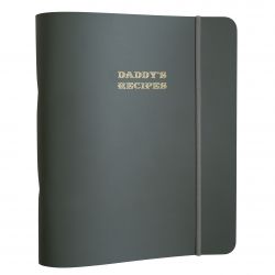 Leather Recipe Folder- Daddy's Recipes