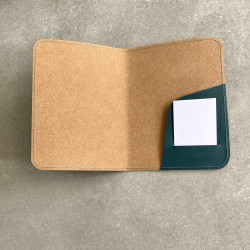 A6 Leather Binder with Pocket