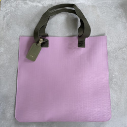 Jumbo Personalised Ravina Leather Tote Bag