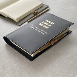 Recycled Leather Luxe A5 Cover