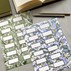 Marbled Self Adhesive Label Stickers