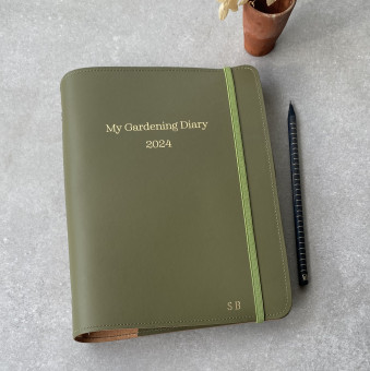 Personalised Garden Diary 2024