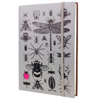 Recycled Leather 'Bug' Journal (A5)