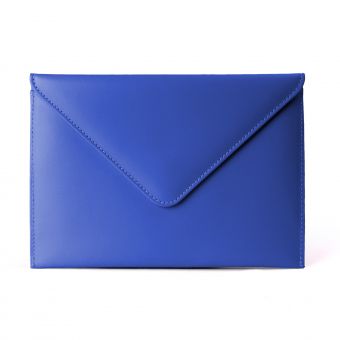 Silk Padded Leather Envelope - For iPad Mini