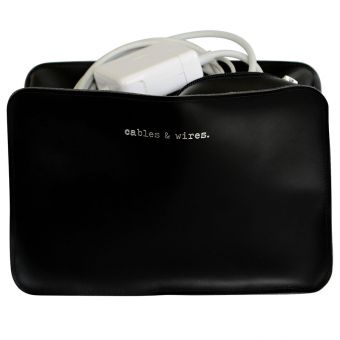 The Biggest Boxy Leather Cables & Wires Bag
