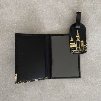 Skyline Passport Cover & Luggage Tag