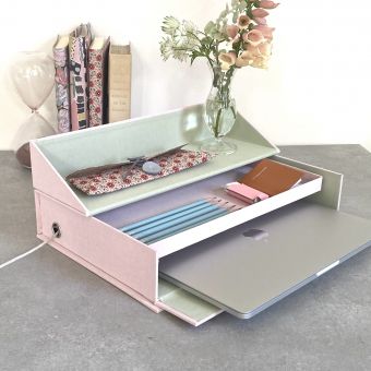 Hideaway Desk Organiser with Charger Access