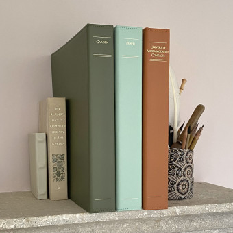 Personalised Library Look A4 File Ring Binder by undercover