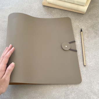 A4 Leather Lever Arch Binder - Your Way