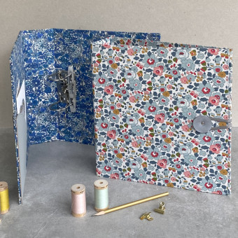 A4 Hardback Ring Lever Arch Binder with Liberty Tana Lawn®