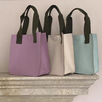 Ravina Leather Tote Bag