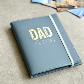 Recycled Leather Photo Holder: Slide Your Memories In 