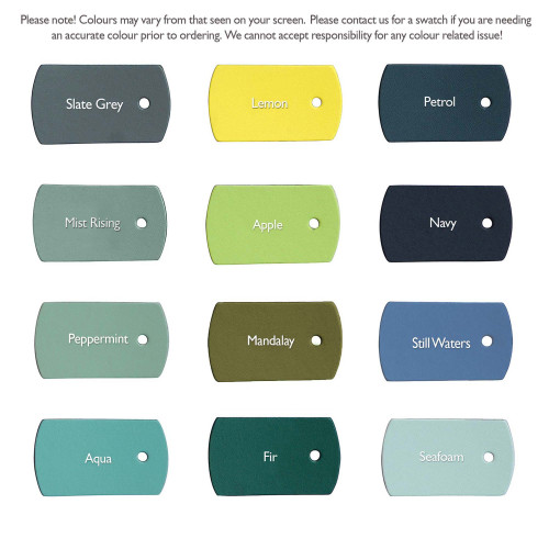 Recycled Leather Colour Swatch: Splash