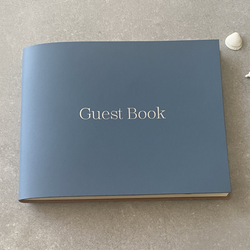 LEATHER GUEST BOOK