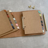 Self Adhesive Recycled Leather Days of Week Divider Tabs